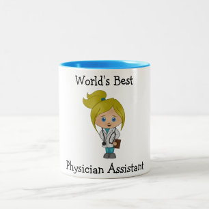 Best Physician Assistant ter wereld Tweekleurige Koffiemok