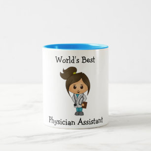 Best Physician Assistant ter wereld Tweekleurige Koffiemok