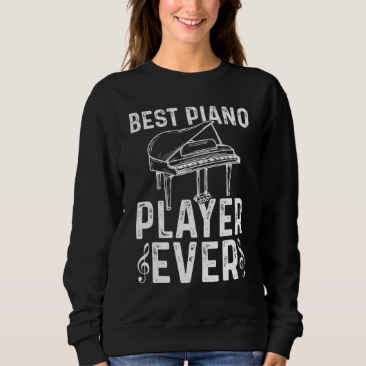 Best Piano Player   Pianist Player Piano   Trui (Voorkant)