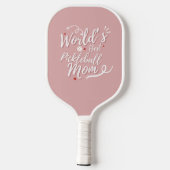 Best Pickleball Mam ooit Persoonlijk 4 Fotoraster Pickleball Paddle (Achterkant)