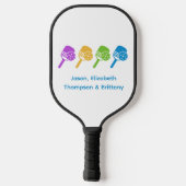 Best Pickleball Mom Ever Paddles & Balls Design (Achterkant)