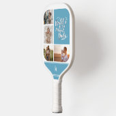 Best Pickleball Pap ooit Persoonlijk 4 Foto Grid Paddle (Links)