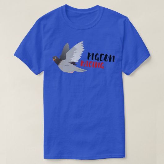 Best Pigeon Racing 4 T-shirt (Design voorkant)