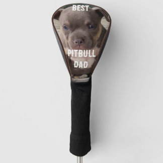 Best pitbull dad, dog vaderdag golfheadcover
