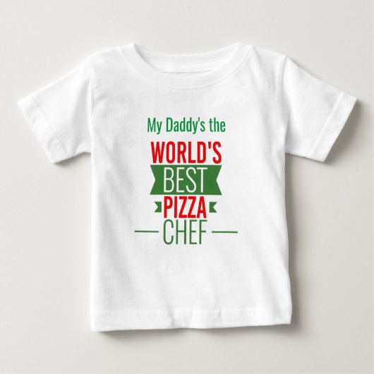 Best Pizza Chef ter wereld - rood wit groen (Voorkant)
