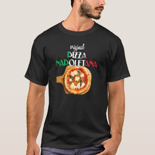 Best Pizza Margherita Original Neapolitan Pizza 1 T-shirt (Voorkant)