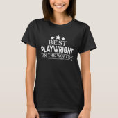 Best Playwright In The World T-shirt (Voorkant)