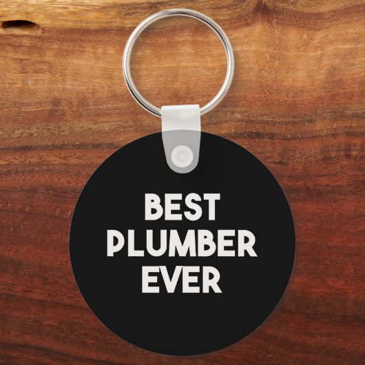 Best Plumber Ever-plug Sleutelhanger (Voorkant)