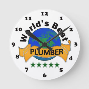 Best Plumber ter wereld Ronde Klok