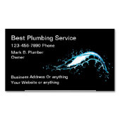 Best Plumbing Visitekaartje Magnets Magnetisch Visitekaartje (Voorkant)