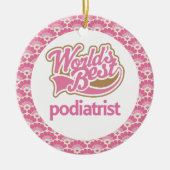 Best Podiatrist Gift Ornament ter wereld (Voorkant)