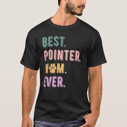 Best Pointer Mam ooit German Shorthaired Pointer G T-shirt (Voorkant)