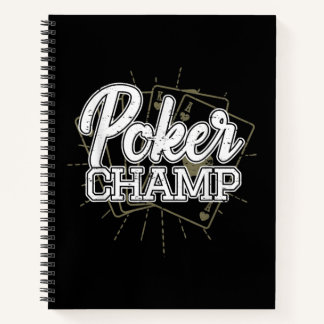 Best Poker Player Poker Cards Game Notitieboek