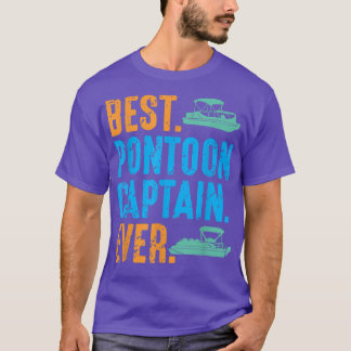 Best Pontoon Captain ever Pontooning-bootkit Moto T-shirt