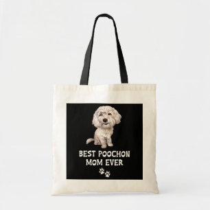 Best Poochon Mam ooit voor Bichon Cross Poodle Tote Bag