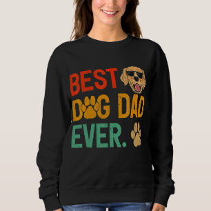 Best Poodle Dog Dad Oog Poodle Vaderdag Trui