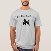 Best Poodle Papa Ever T-shirt (Voorkant)