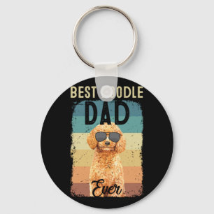 Best Poodle Papa Vader Hondenliefhebbers Sleutelhanger