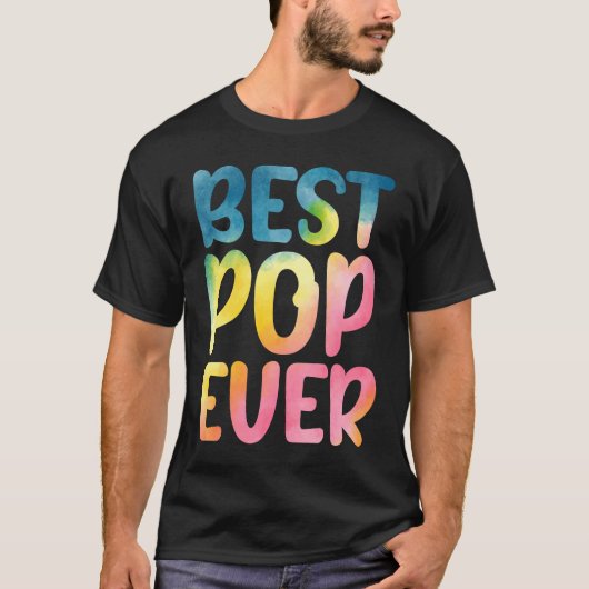 Best Pop Ever  Father's Day Pop T-shirt (Voorkant)
