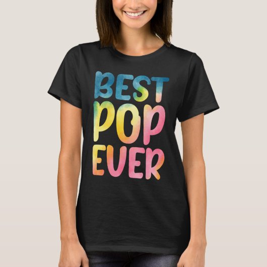 Best Pop Ever  Father's Day Pop T-shirt (Voorkant)