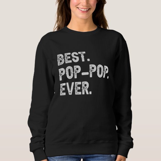 Best Pop Pop Ever  Cool PopPop 1 Trui (Voorkant)