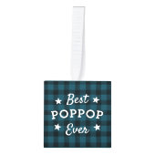 Best Poppop Ever | Holiday Pset Foto Decoratie (Voorkant)