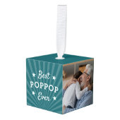 Best Poppop Ever Photo Decoratie (Voorkant hoekig)