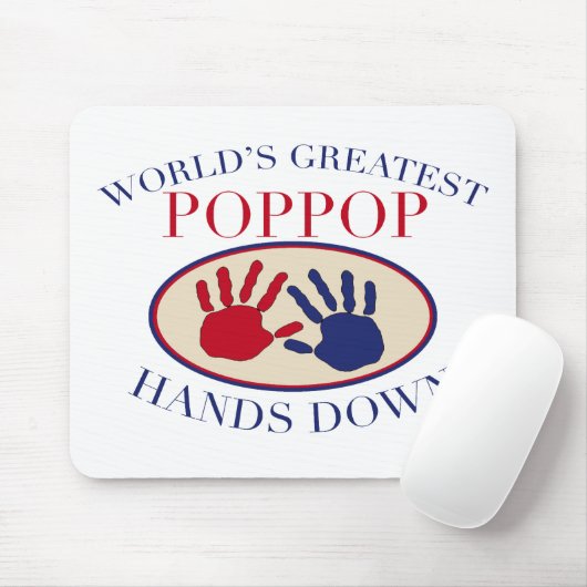 Best PopPop Hands Down Muismat (Met muis)