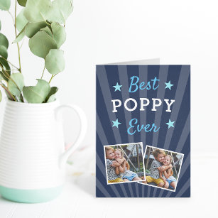 Best Poppy Ever   Foto Vaderdag Kaart