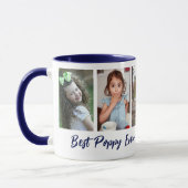 Best Poppy Ever Grandchildren 5 Photo Collage Blue Mok (Links)