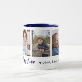 Best Poppy Ever Grandchildren 5 Photo Collage Blue Mok (Midden)