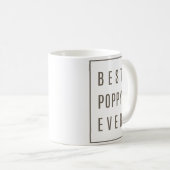 Best Poppy Ever T - shirts Gift! Koffiemok (Voorkant rechts)