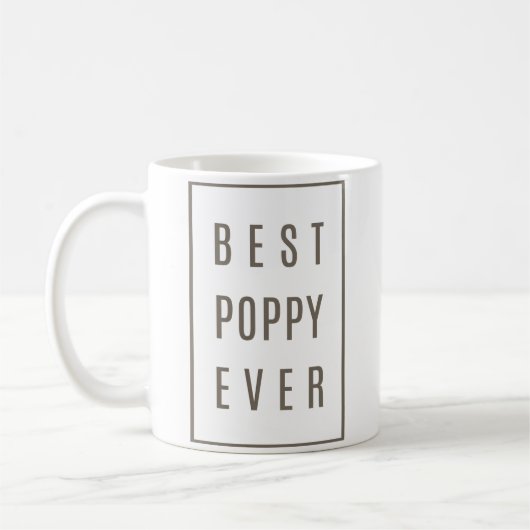 Best Poppy Ever T - shirts Gift! Koffiemok (Links)