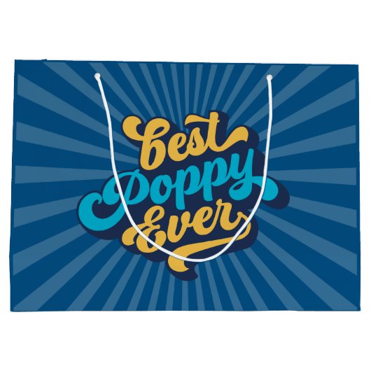 Best Poppy Ever Vaderdag Groot Cadeauzakje (Achterkant)