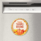 Best Popular Happy Thanksgiving Gift Magneet (Insitu (Vaatwasser))