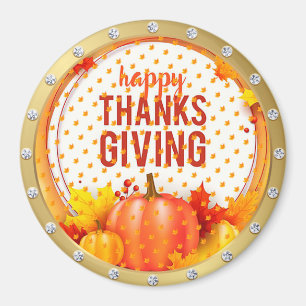 Best Popular Happy Thanksgiving Gift Magneet