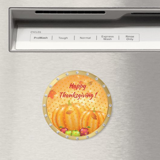 Best Popular Happy Thanksgiving Gift magnet (Insitu (Vaatwasser))