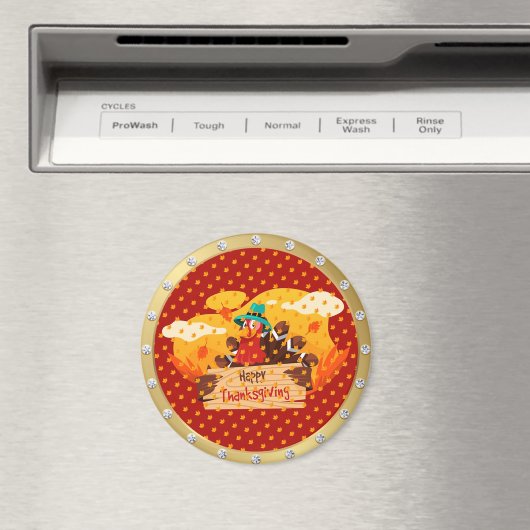 Best Popular Happy Thanksgiving Gift magnet (Insitu (Vaatwasser))