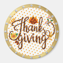 Best Popular Happy Thanksgiving Gift magnet