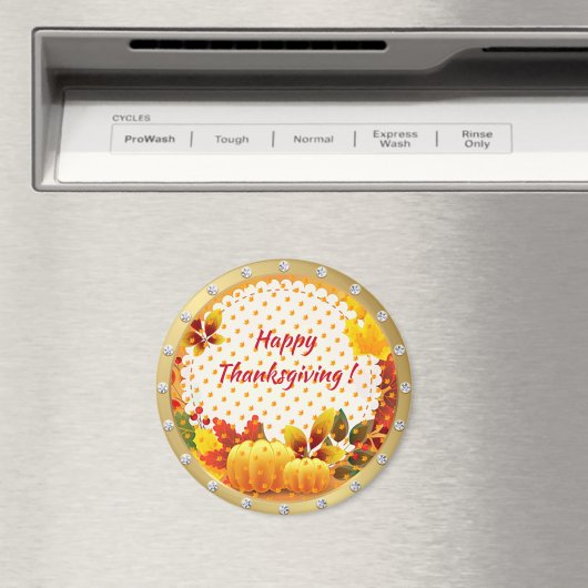 Best Popular Happy Thanksgiving Gift magnet (Insitu (Vaatwasser))