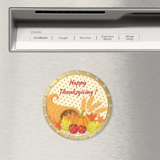 Best Popular Happy Thanksgiving Gift magnet (Insitu (Vaatwasser))