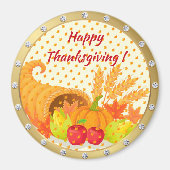 Best Popular Happy Thanksgiving Gift magnet (Voorkant)