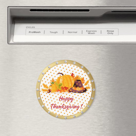 Best Popular Happy Thanksgiving Gift magnet (Insitu (Vaatwasser))