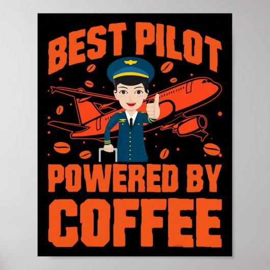 Best Powered Pilot Poster (Voorkant)