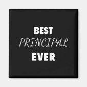 Best Principal Ever Magneet (Voorkant)