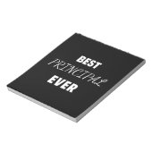 Best Principal Ever Notitieblok (Linkerzijde)