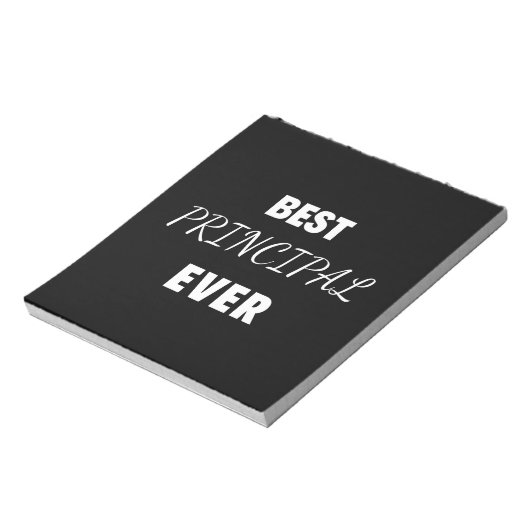 Best Principal Ever Notitieblok (Linkerzijde)