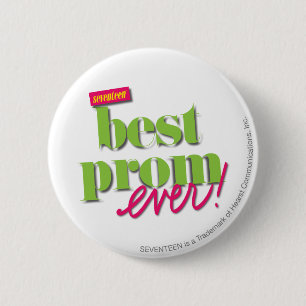 Best Prom Ever - Green Ronde Button 5,7 Cm