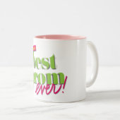 Best Prom Ever - Green Tweekleurige Koffiemok (Voorkant rechts)