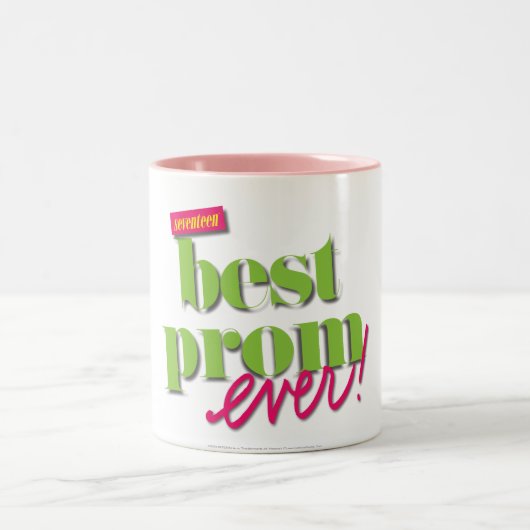 Best Prom Ever - Green Tweekleurige Koffiemok (Center)